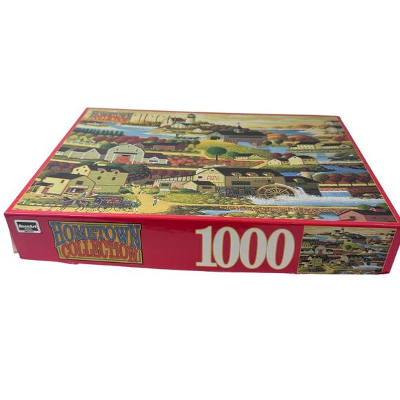 Vintage 1996 "Cider-Time" 1000-piece jigsaw puzzle - Picture 8 of 8